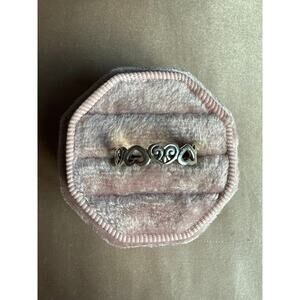 Sterling Heart Ring (7.5)